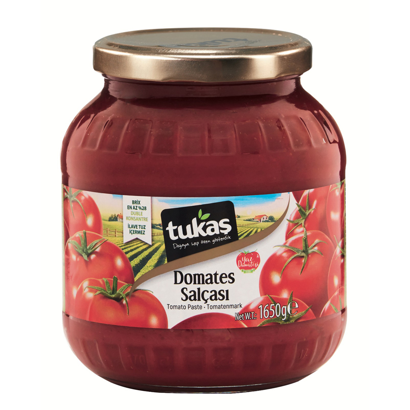 Tukaş Domates Salçası 1650 G