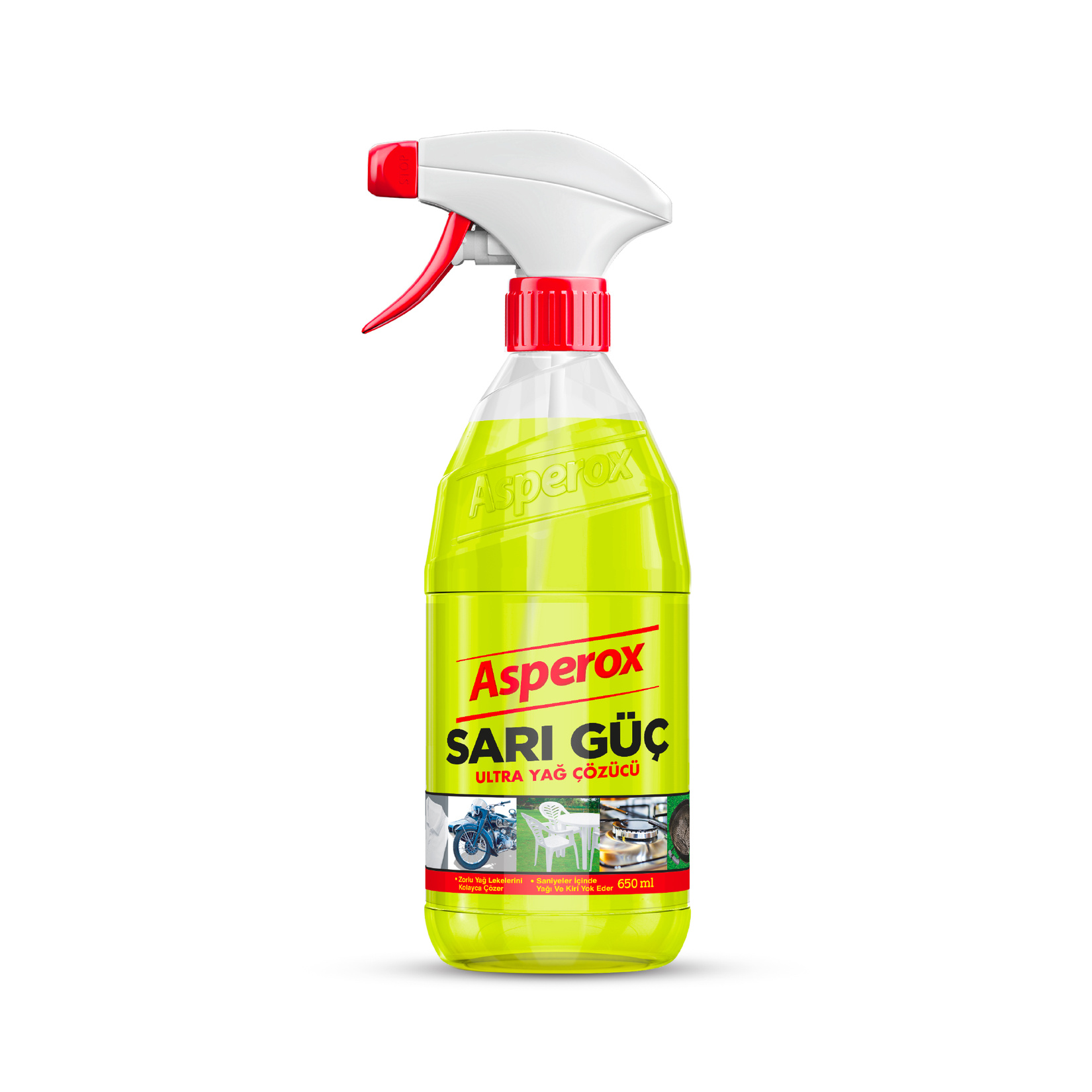 Asperox Sarı Güç Sprey 650 Ml