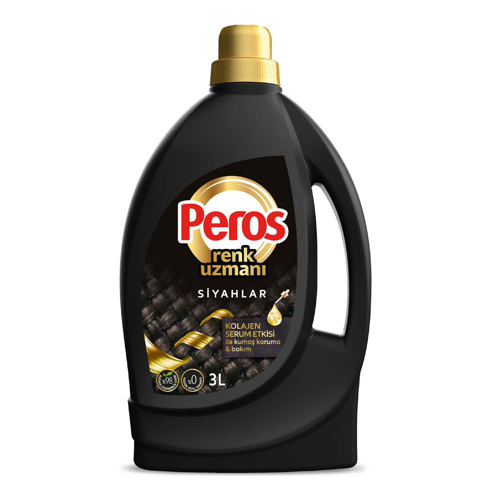 Peros Sıvı Bakım Renk Uzmanı Siyahlar 3 L