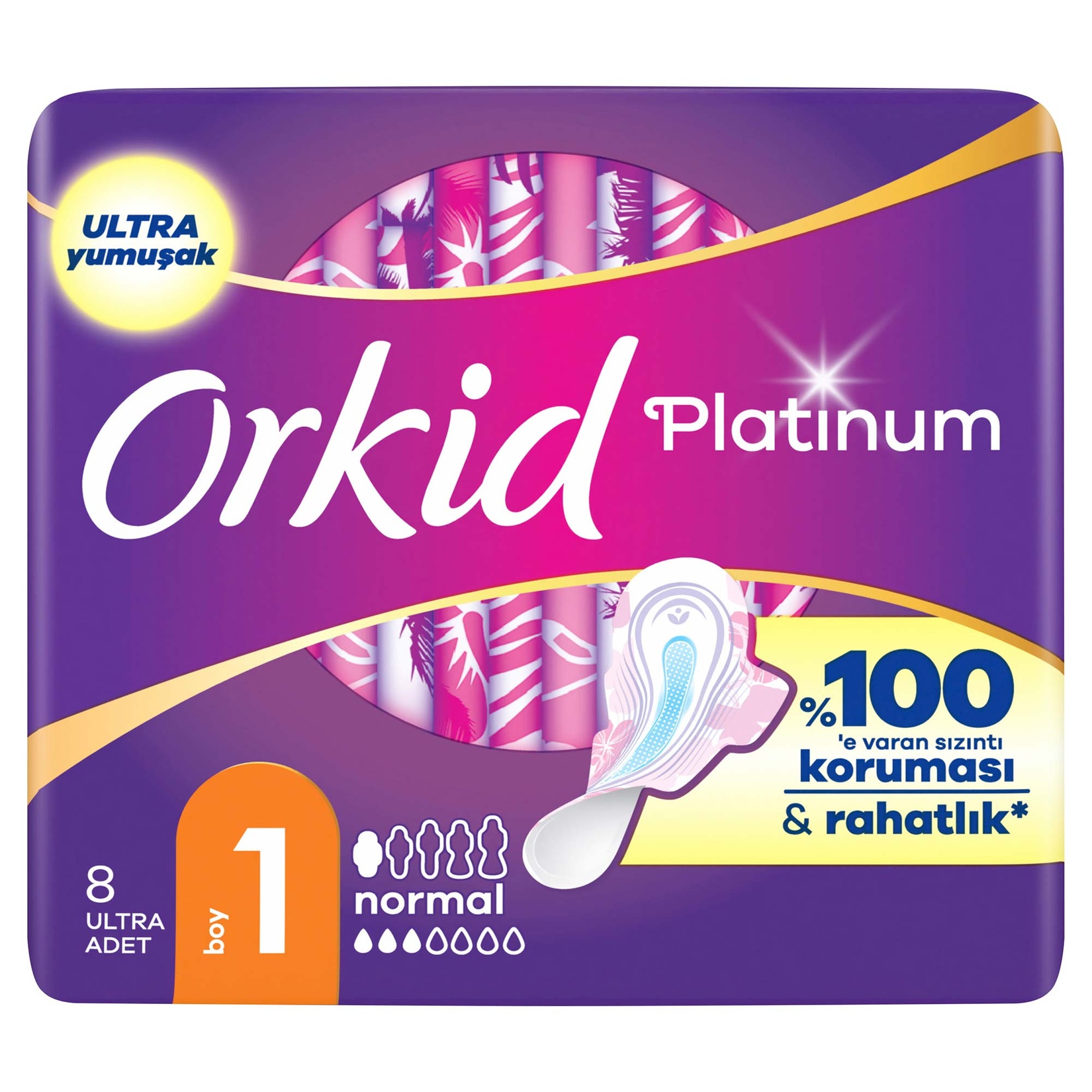 Orkid Platinum Normal Tekli 8'li