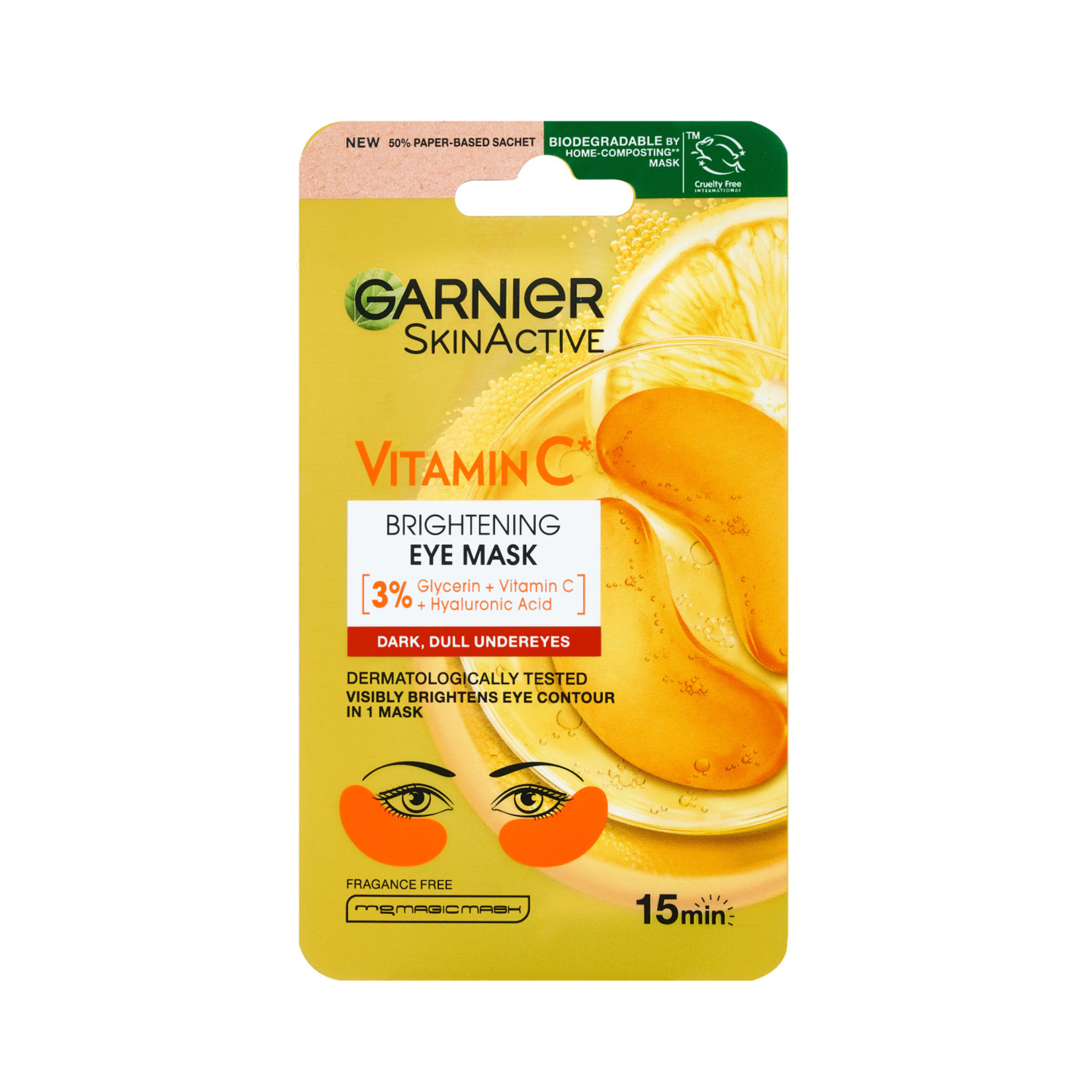 Garnier C Vitamini Parlak Göz Maskesi
