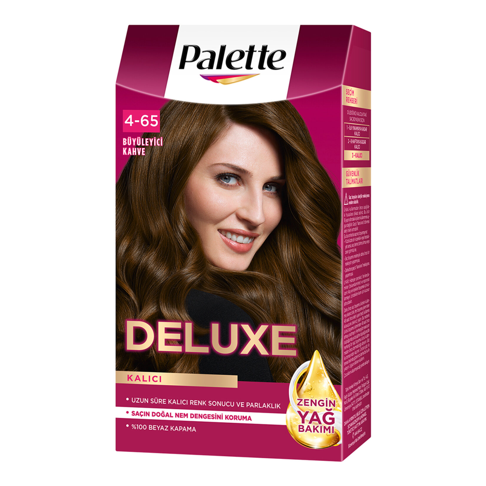 Palette Deluxe 4-65 Büyüleyici Kahve Saç Boyası 115 Ml
