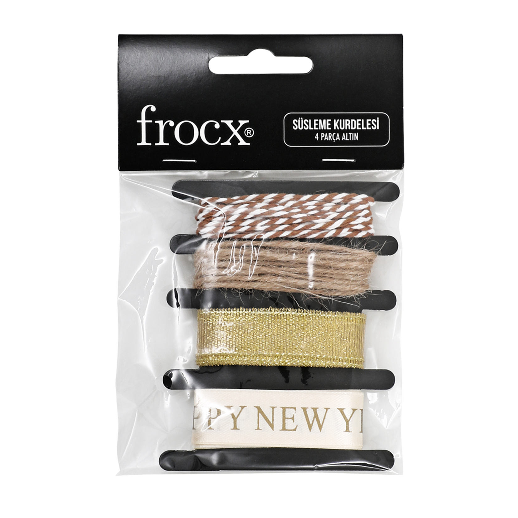 Frocx 4 Parça Süsleme Kurdelesi