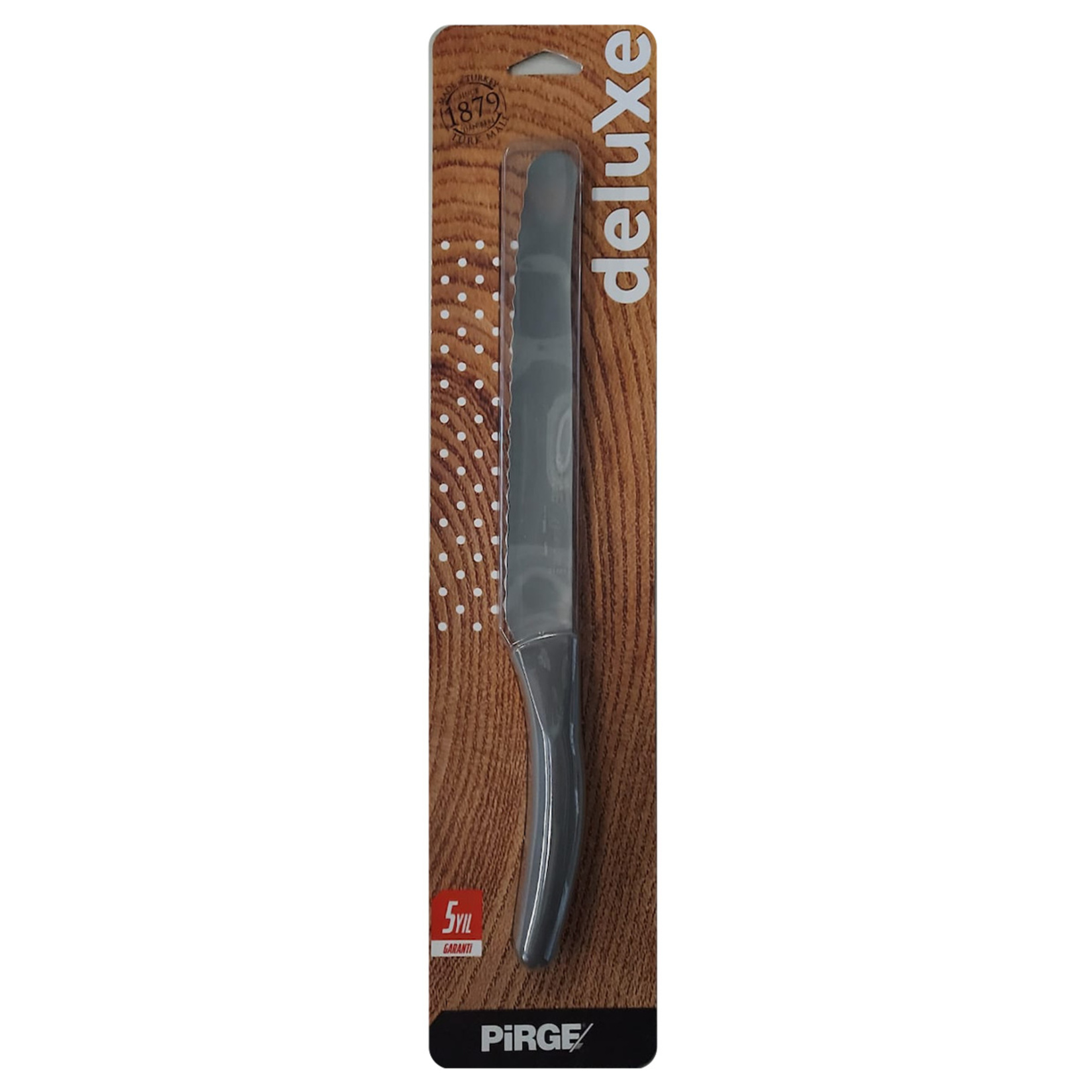 Pirge Deluxe Dişli Ekmek Bıçağı 18 Cm