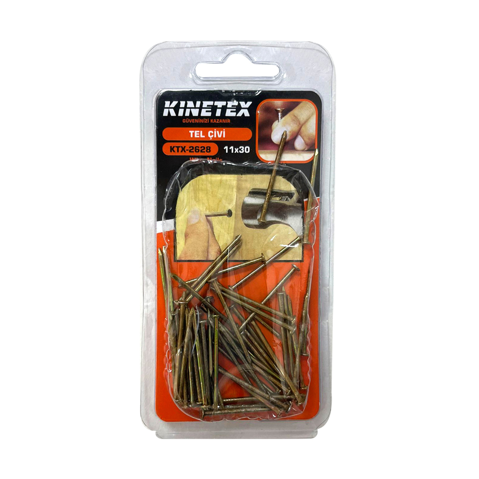 Kinetex Tel Çivi 10 x 30 KTX-2628 20'li