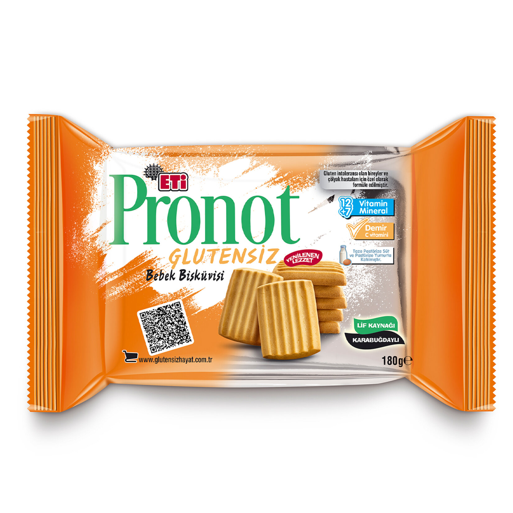 Eti Pronot Glutensiz  Bebek Bisküvisi 180 G