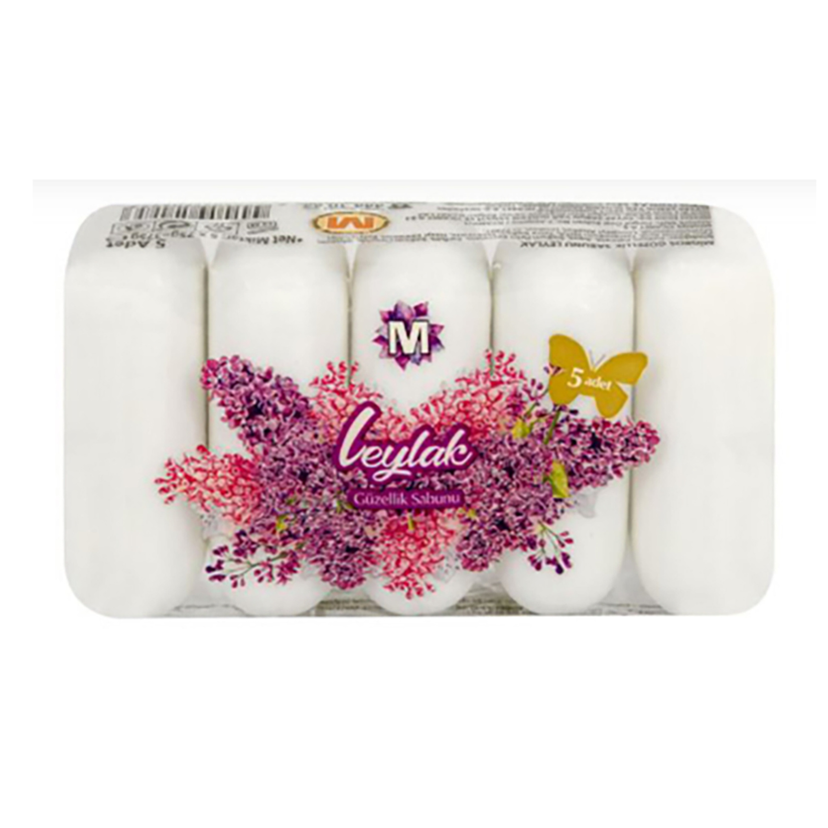 Migros Güzellik Sabunu Leylak 5 x 75 G