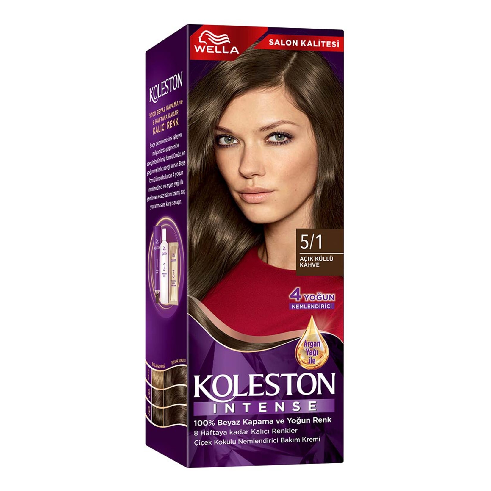 Koleston Intense 5/1 Açık Küllü Kahve