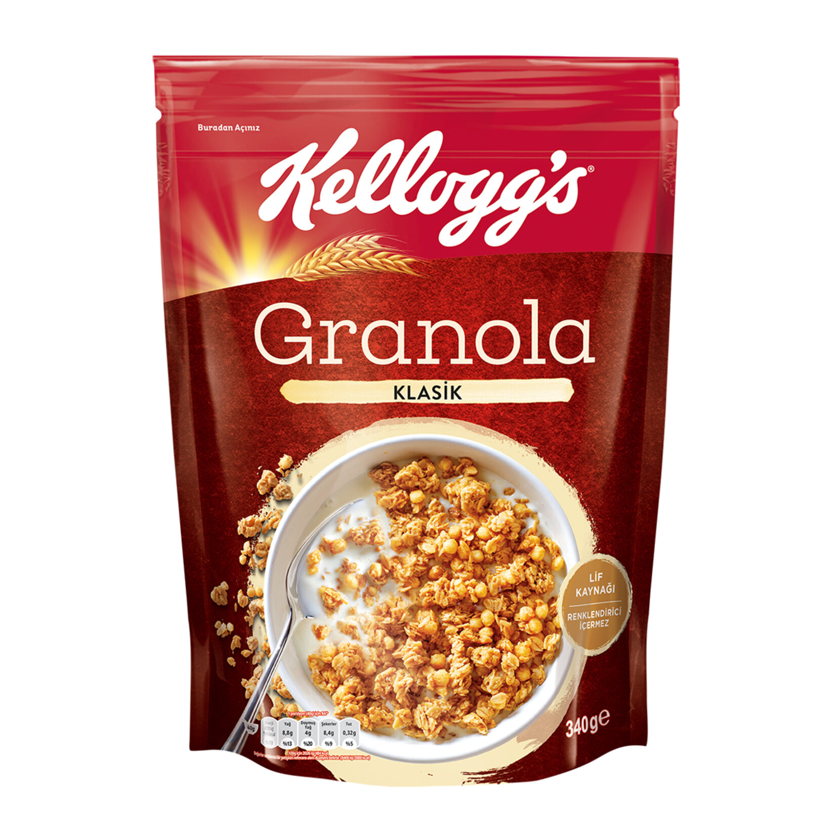 Kellogg's Granola Klasik 340 G