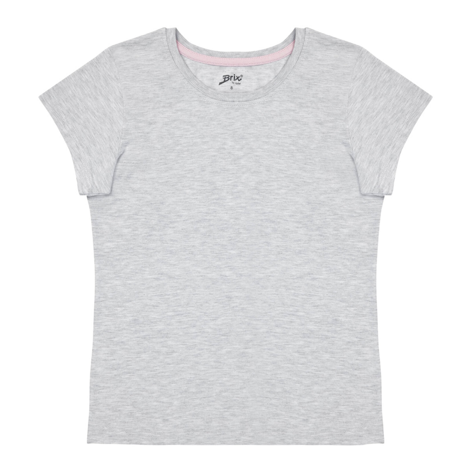 Brix Kız Çocuk Tshirt Gri 7-8 Yaş