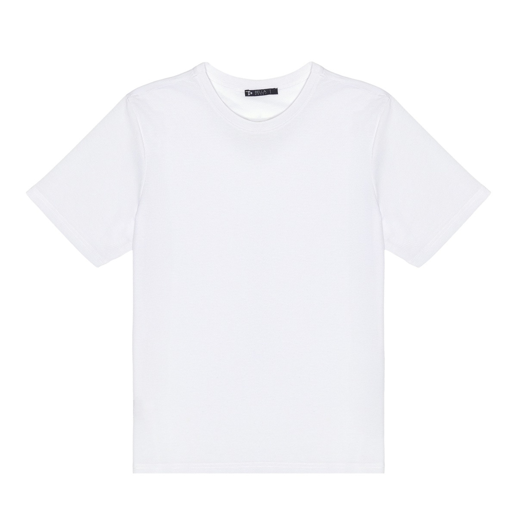 Bella Dossi Erkek Petek Tshirt Beyaz XL