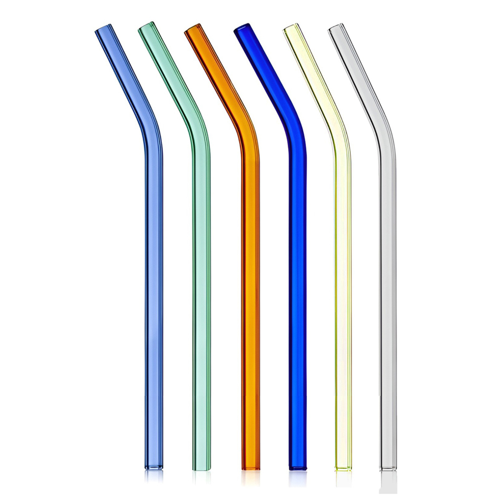 Ckc Renkli Cam Pipet 6'lı