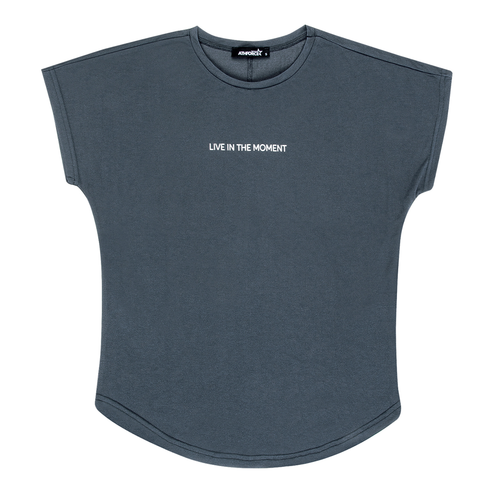 Athforce Kadın Sporcu Modal Salaş T-Shirt S-M-L
