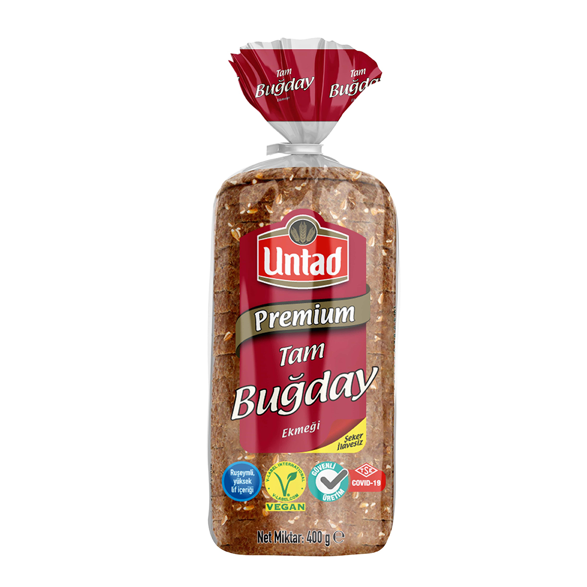 Untad Tam Buğday Ekmeği 400 G