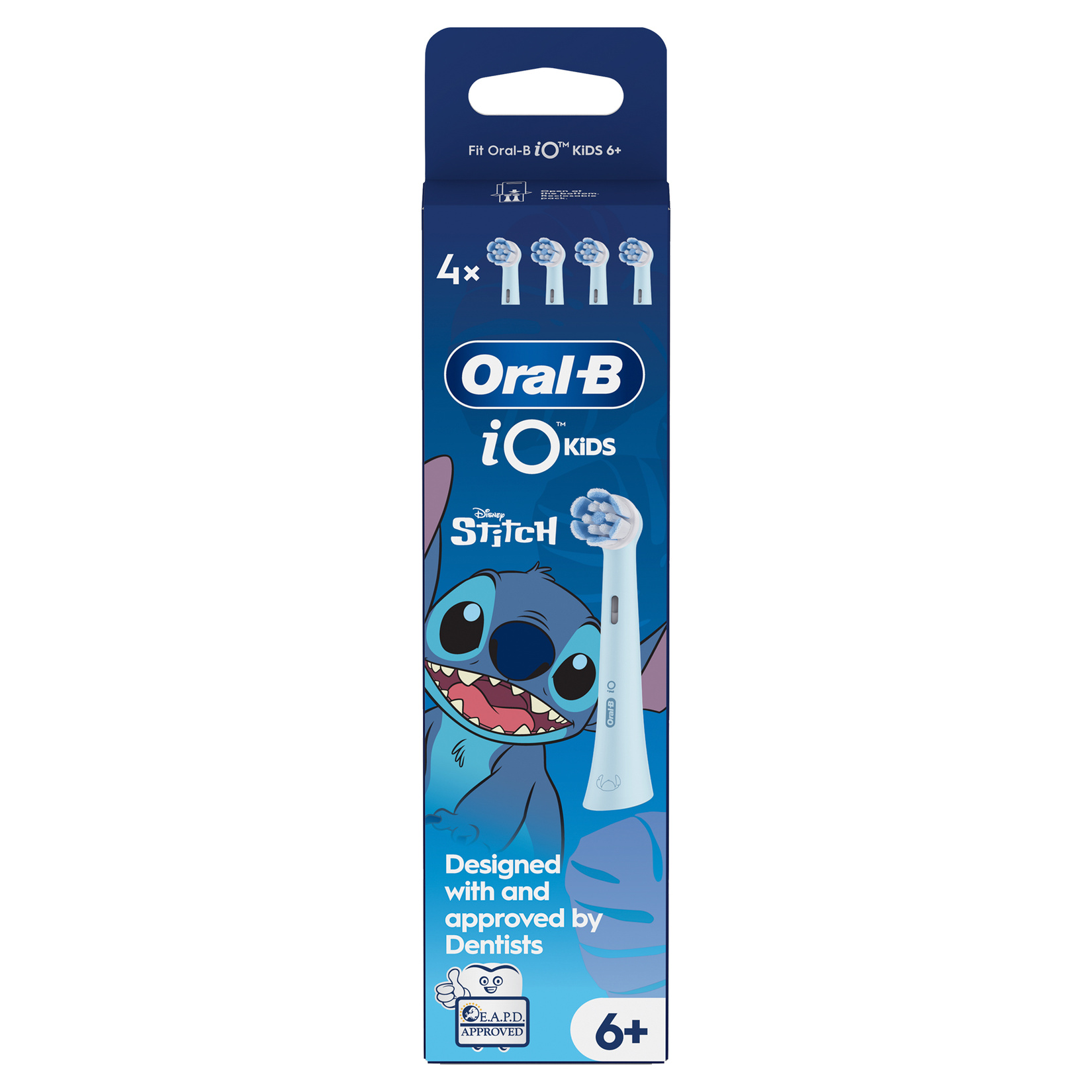 Oral-B iO Stitch Şarjlı Diş Fırçası Yedek Başlığı 4'lü