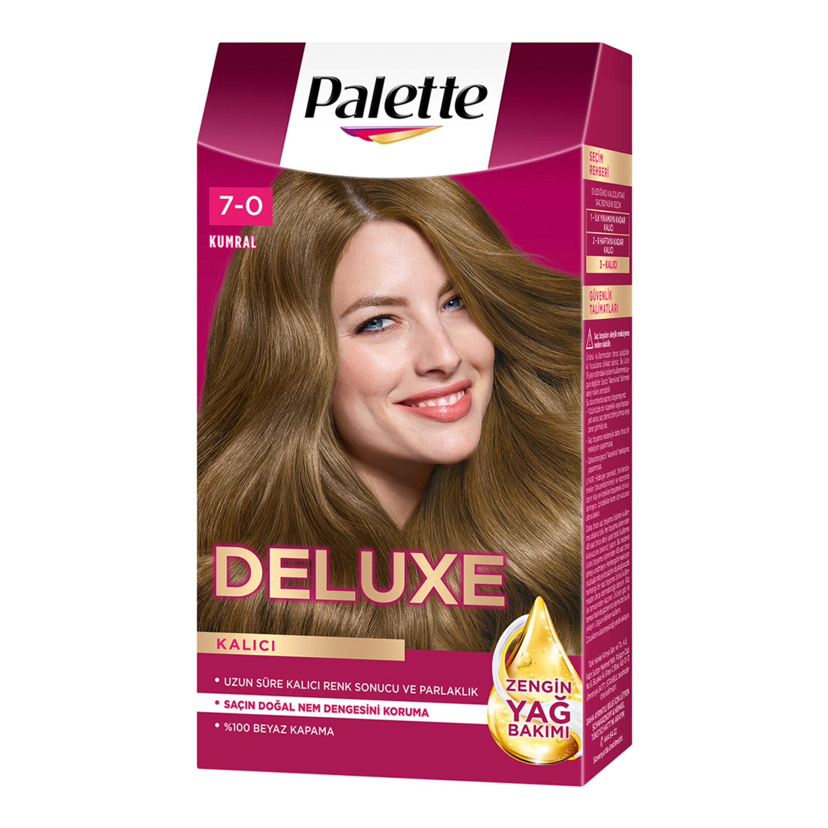 Palette Deluxe 7-0 Kumral Saç Boyası 115 Ml