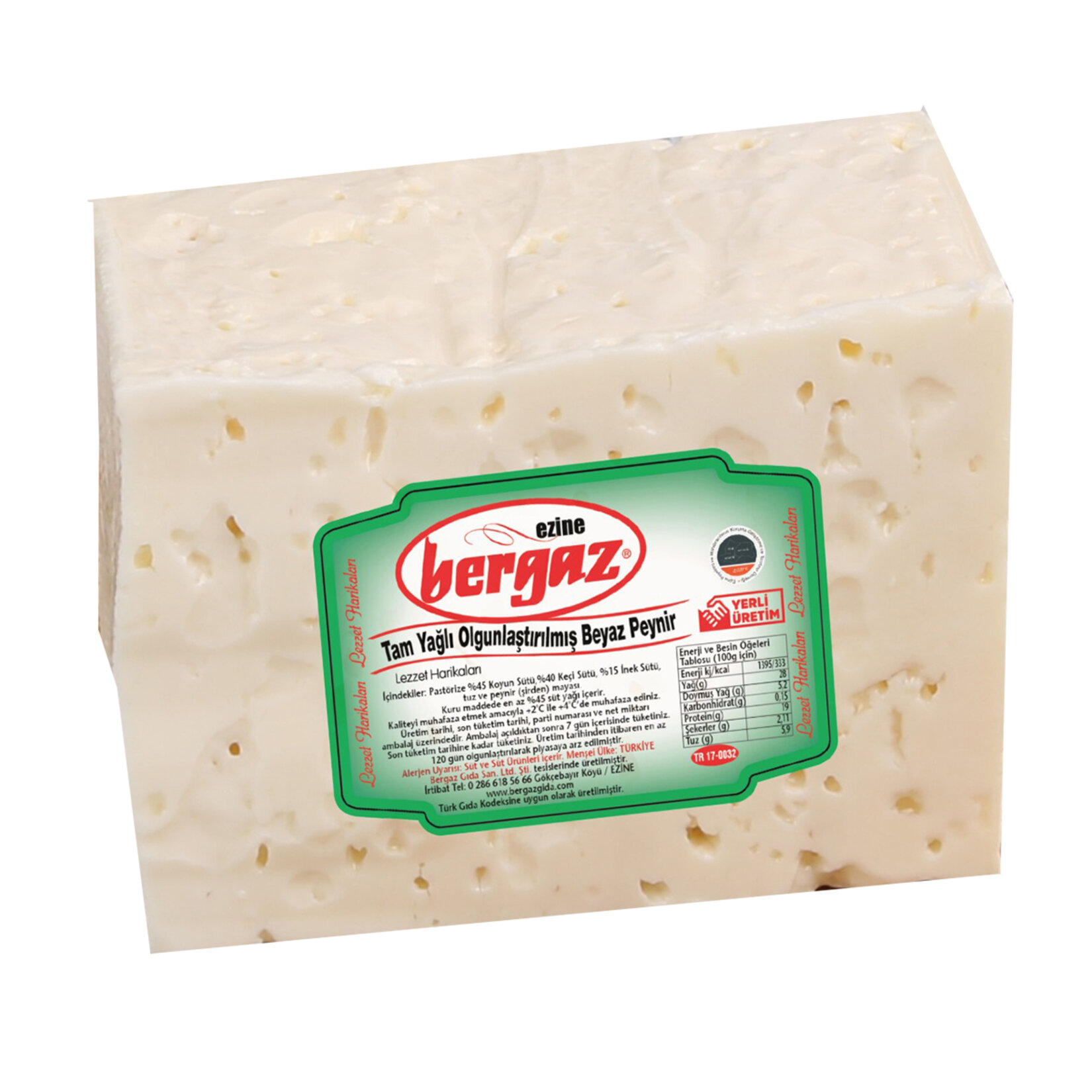 Bergaz Ezine Peyniri Kg