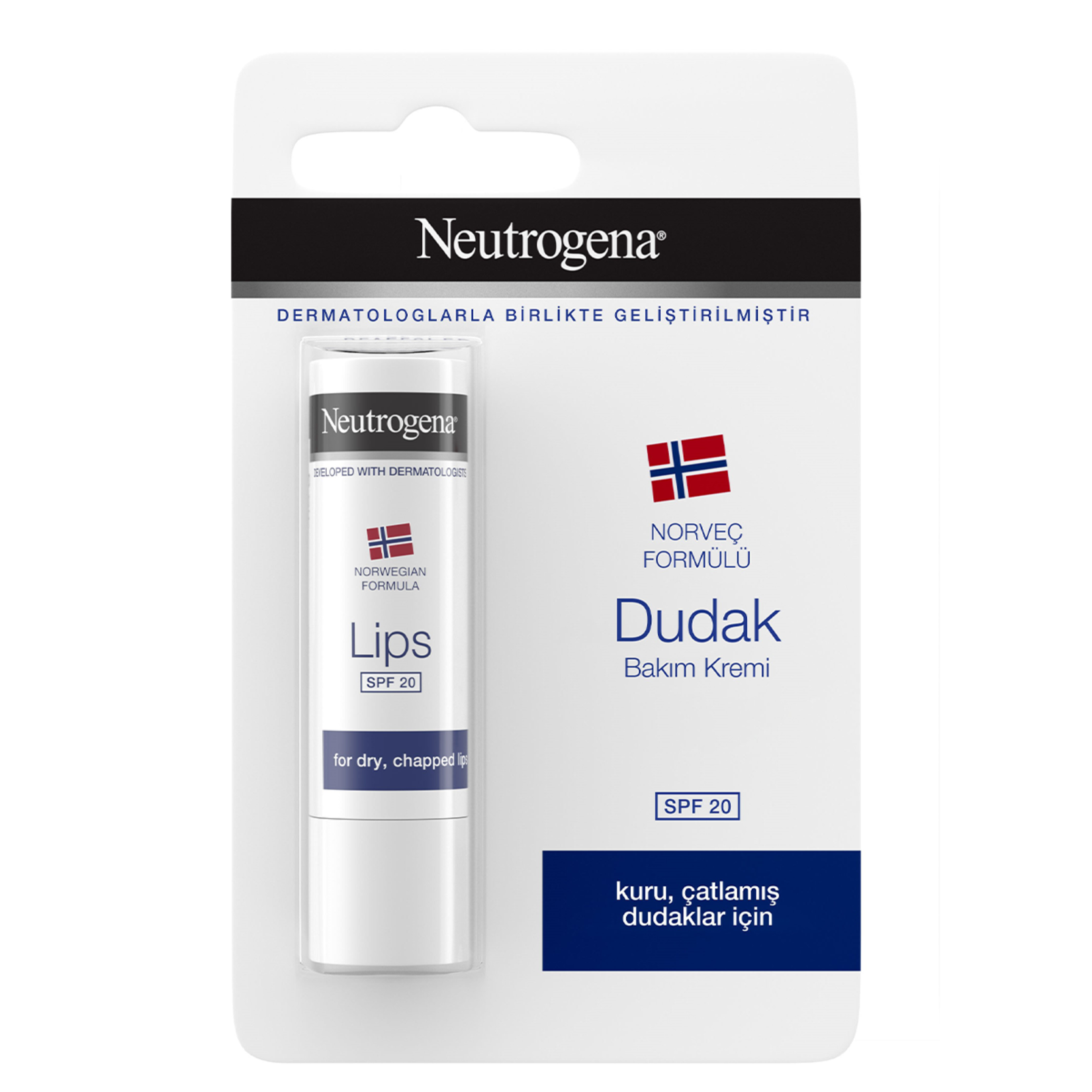 Neutrogena Onarıcı Bakım Dudak Kremi Norveç Formülü