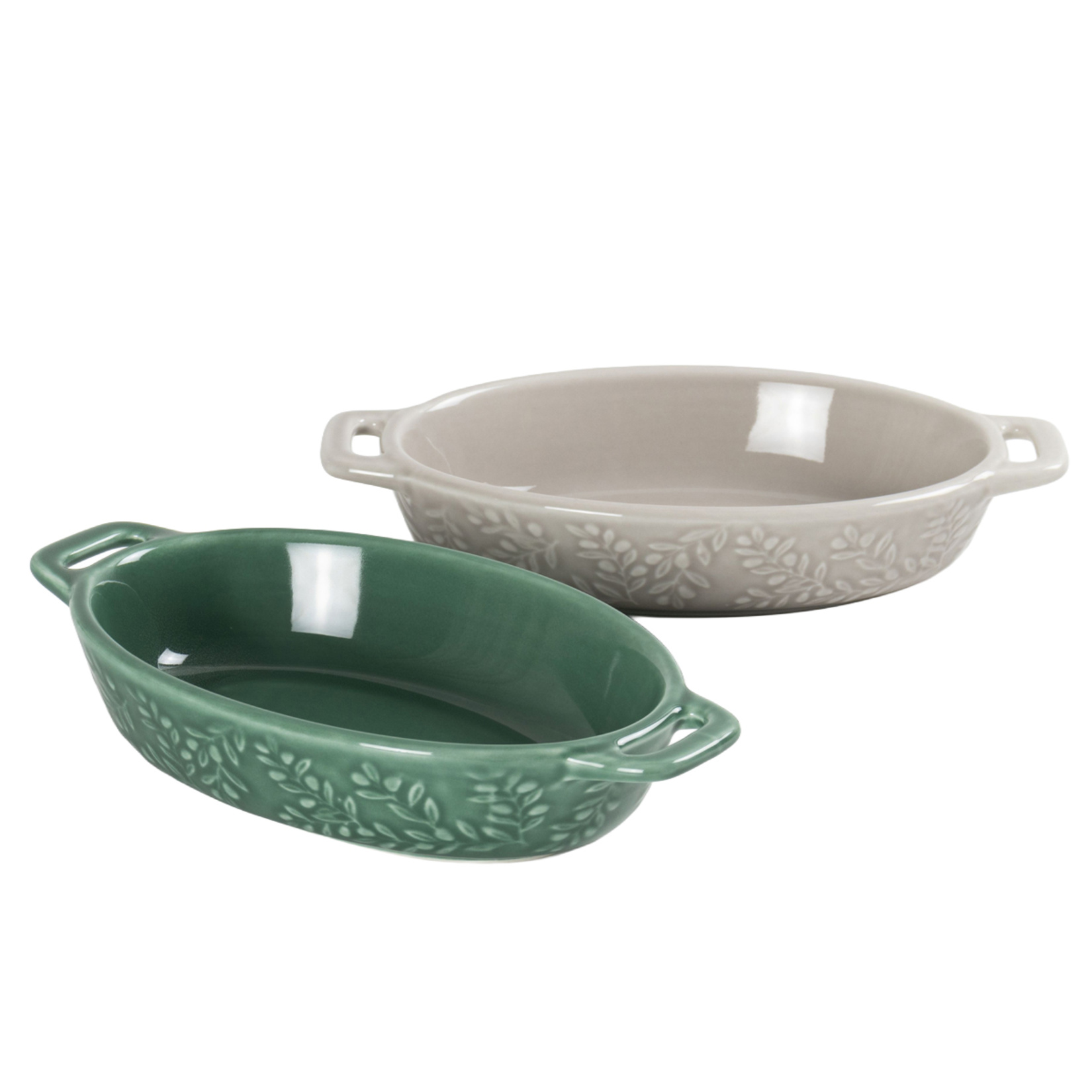 Touch Me Stoneware Oval Fırın Kabı 21.5 Cm (FD105)