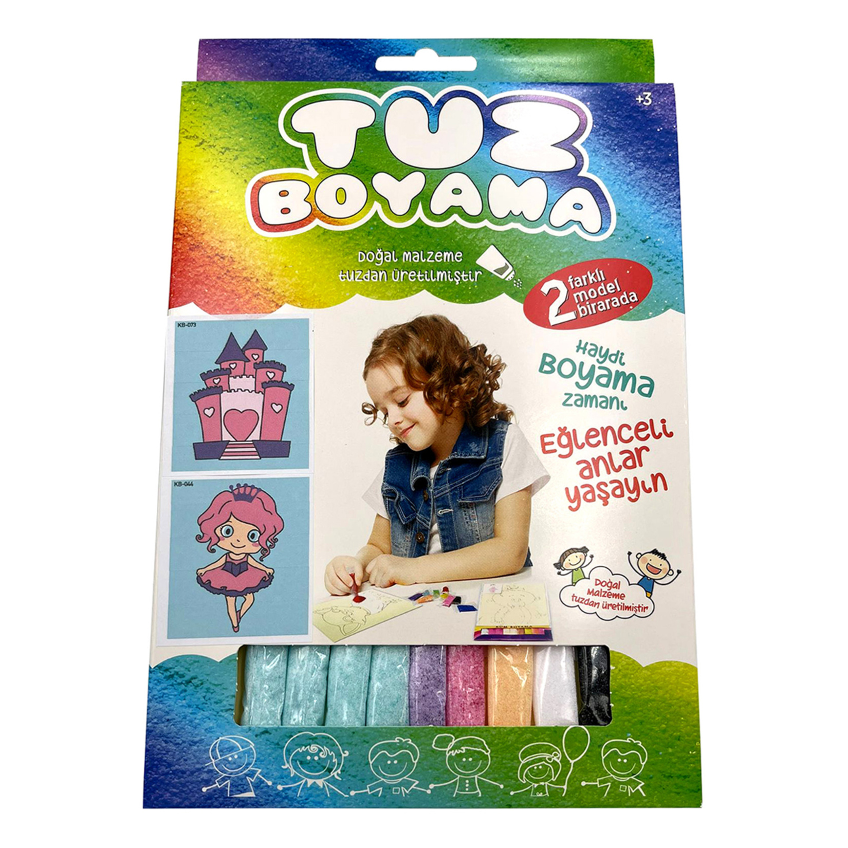 Artikel Jenerik Kutulu Tuz Boyama Seti