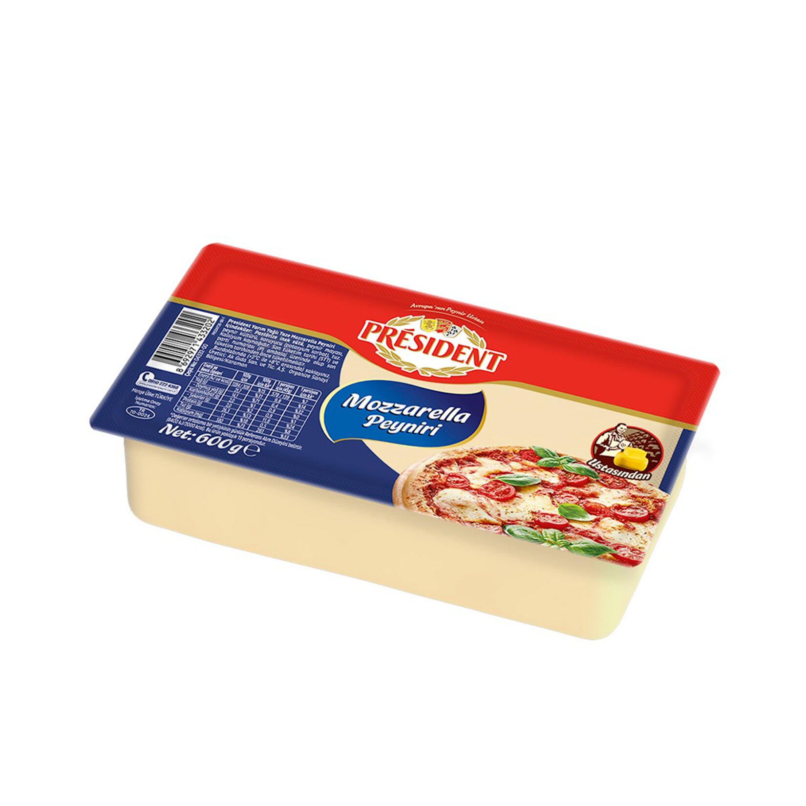President Mozzarella Peyniri 600 G
