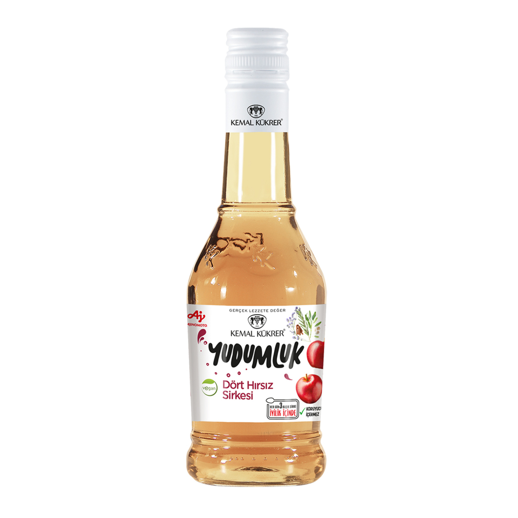 Kemal Kükrer Yudumluk Dört Hırsız Sirkesi 500 Ml