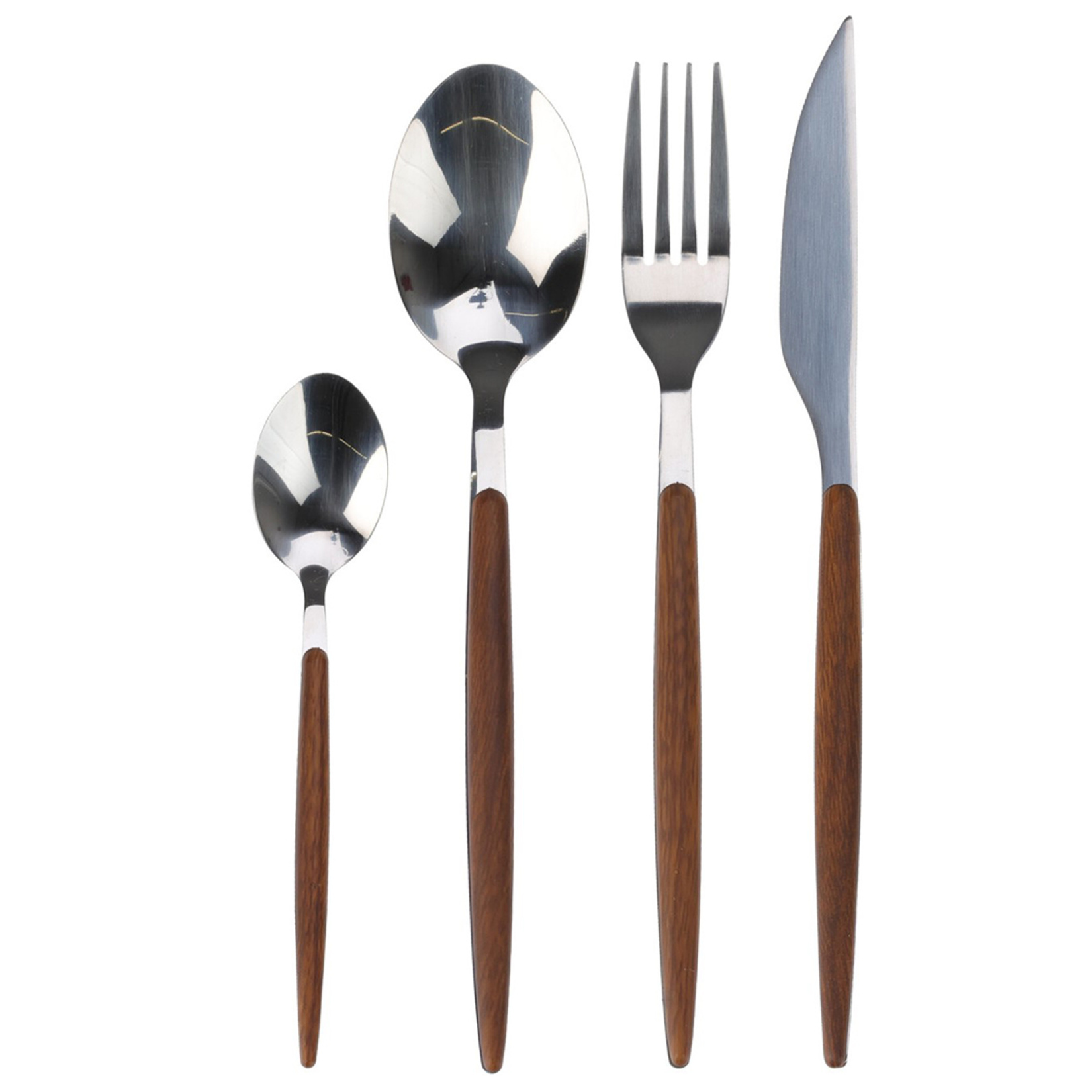 Excellent Houseware Paslanmaz Çelik Çatal Bıçak Takımı 16 Parça