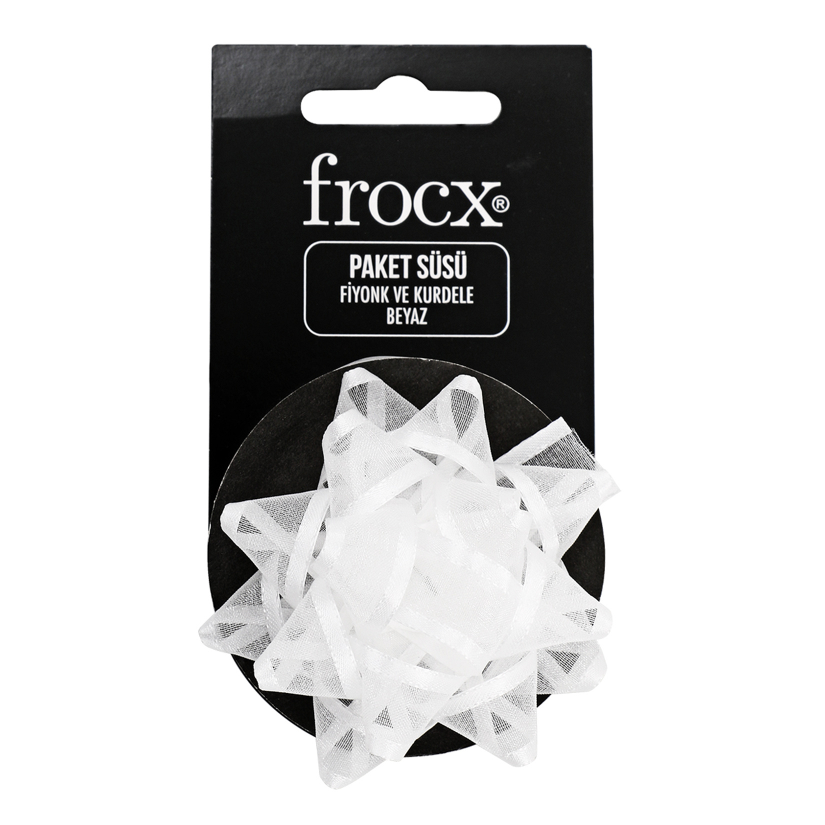 Frocx Paket Süsü Fiyonk ve Kurdele