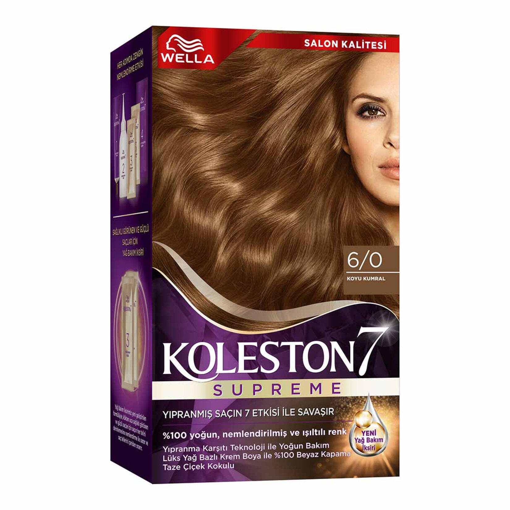 Koleston Supreme Saç Boyası 6/0 Koyu Kumral 135 Ml
