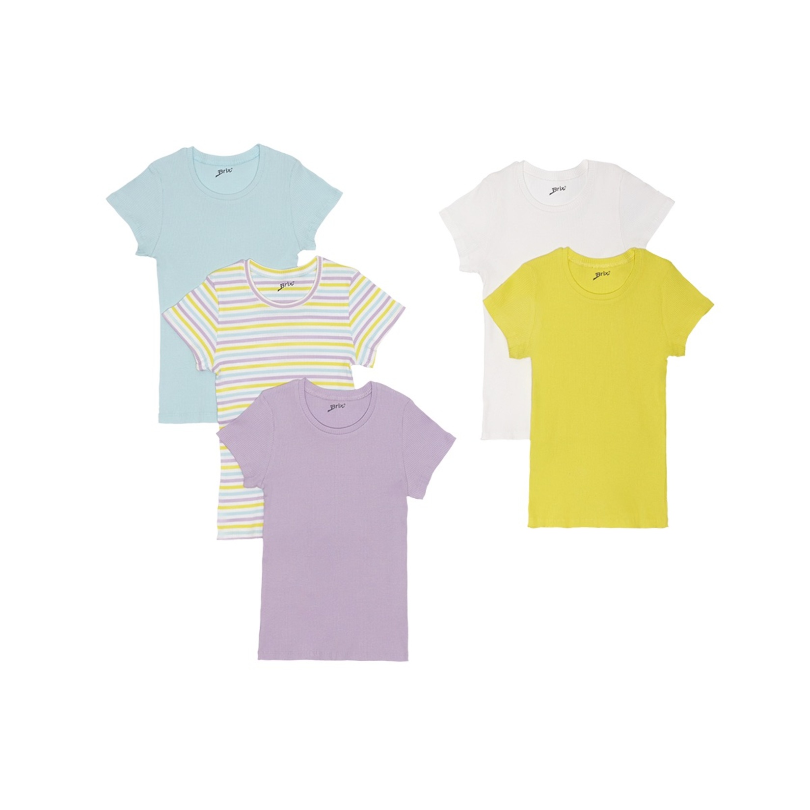 Brix Kız Çocuk Lyc Kaşkorse Tshirt 5-12 Yaş