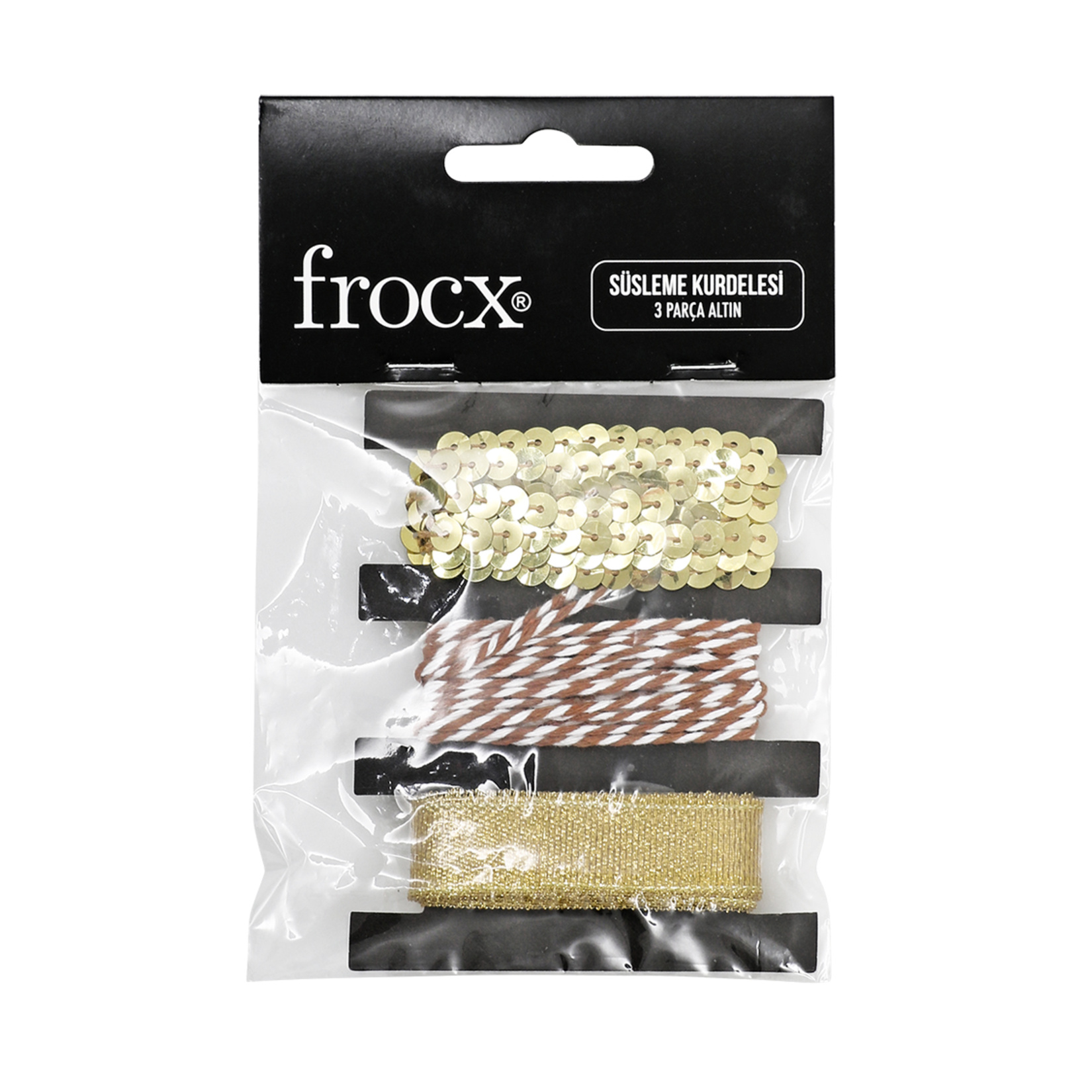 Frocx Süsleme Kurdelesi 3 Parça