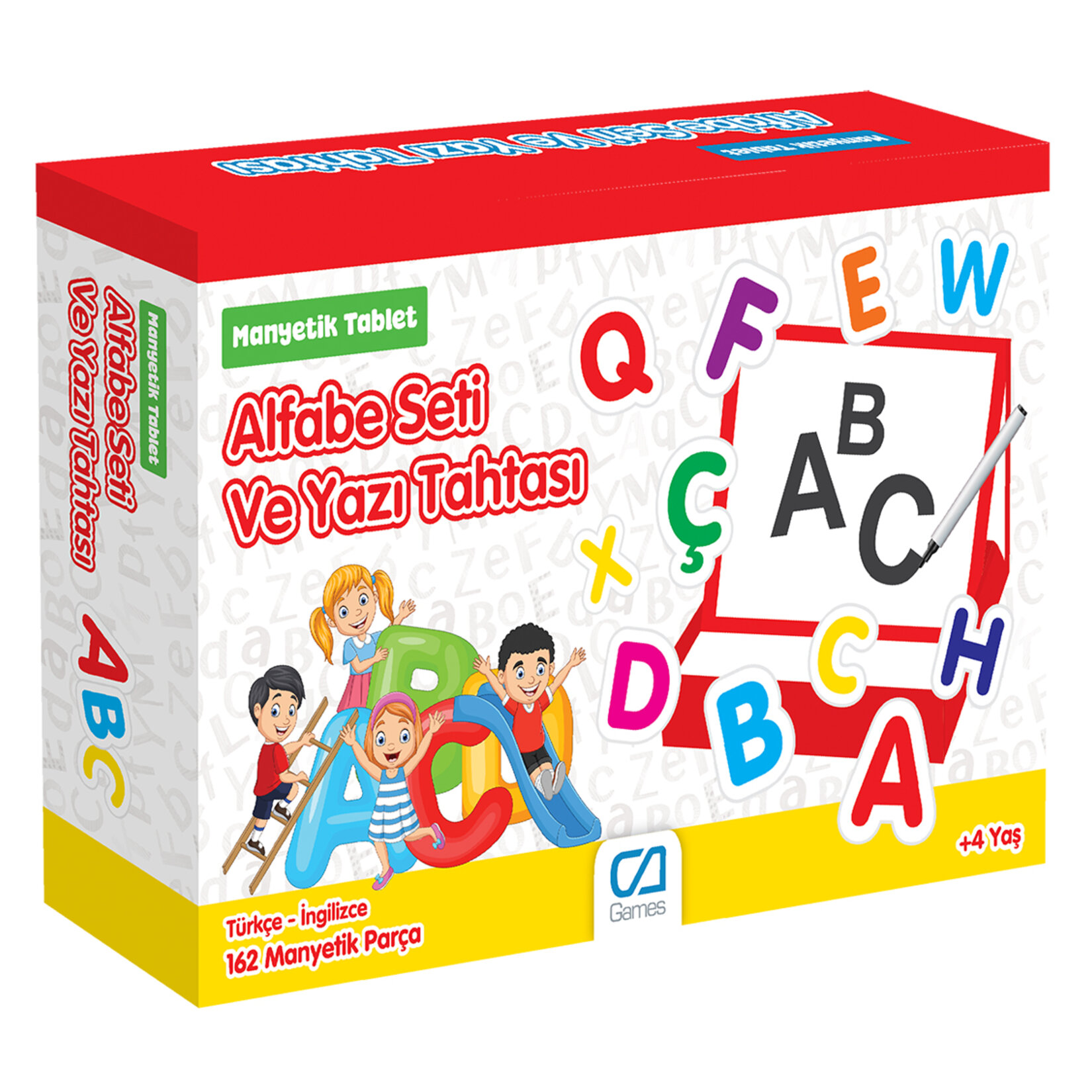 Ca Games Magnet Eğitici Set ve Yazı Tahtası