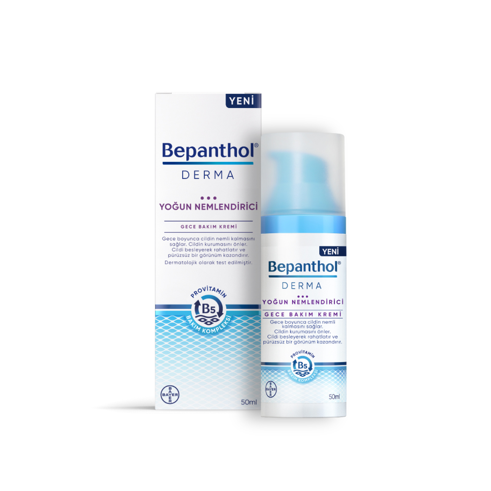 Bepanthol Derma Yoğun Nemlendirici Gece Kremi 50 Ml