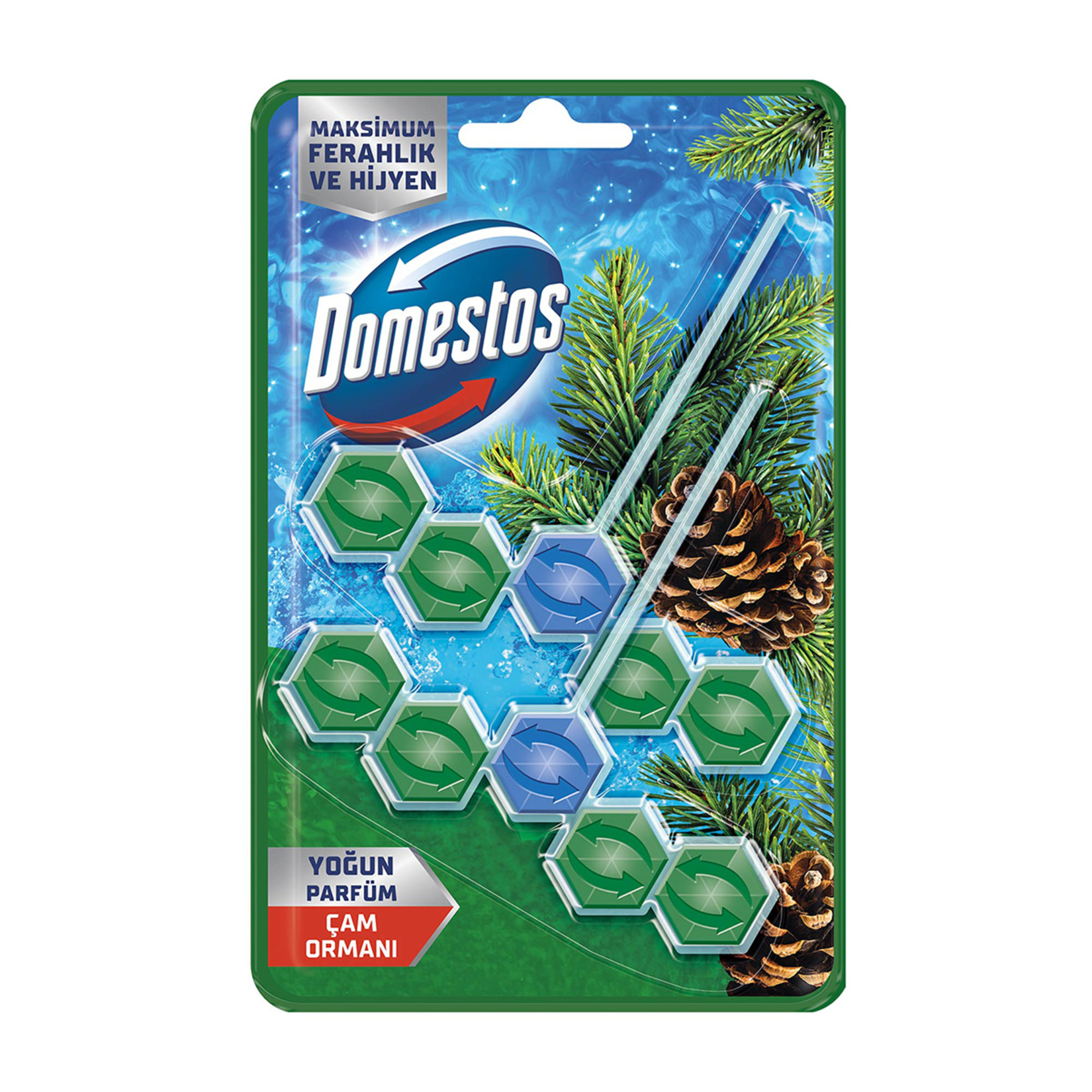 Domestos Wc Blok Çam Ferahlığı 2 x 50 G