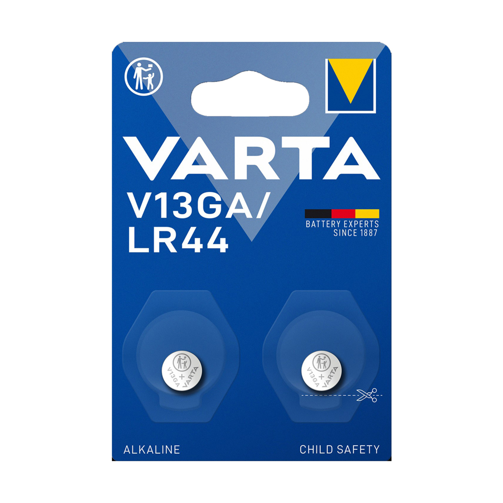 Varta V13GA Alkalin Düğme Pil 2'li Paket (Alkalin)