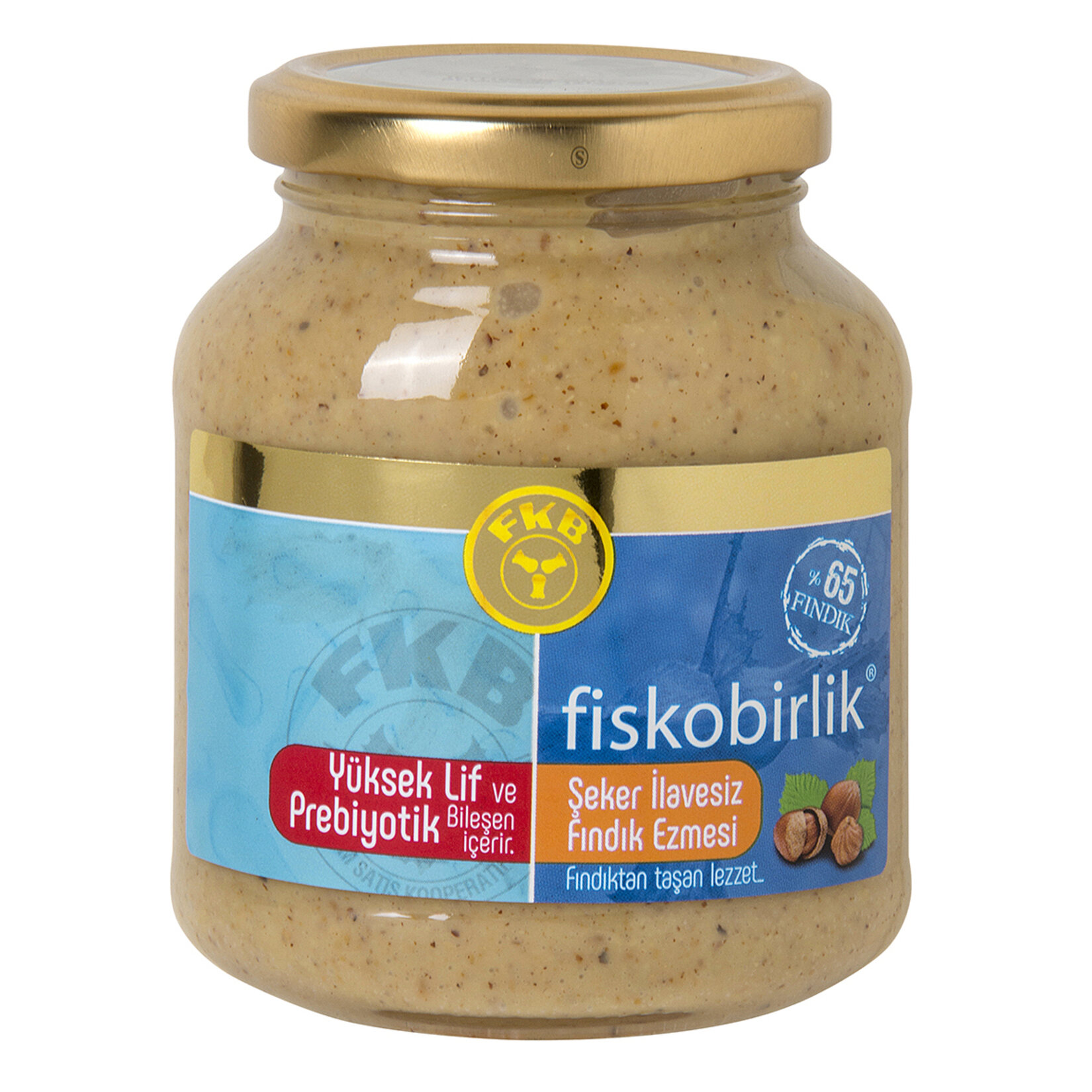 Fiskobirlik Şeker İlavesiz Fındık Ezmesi 300 G