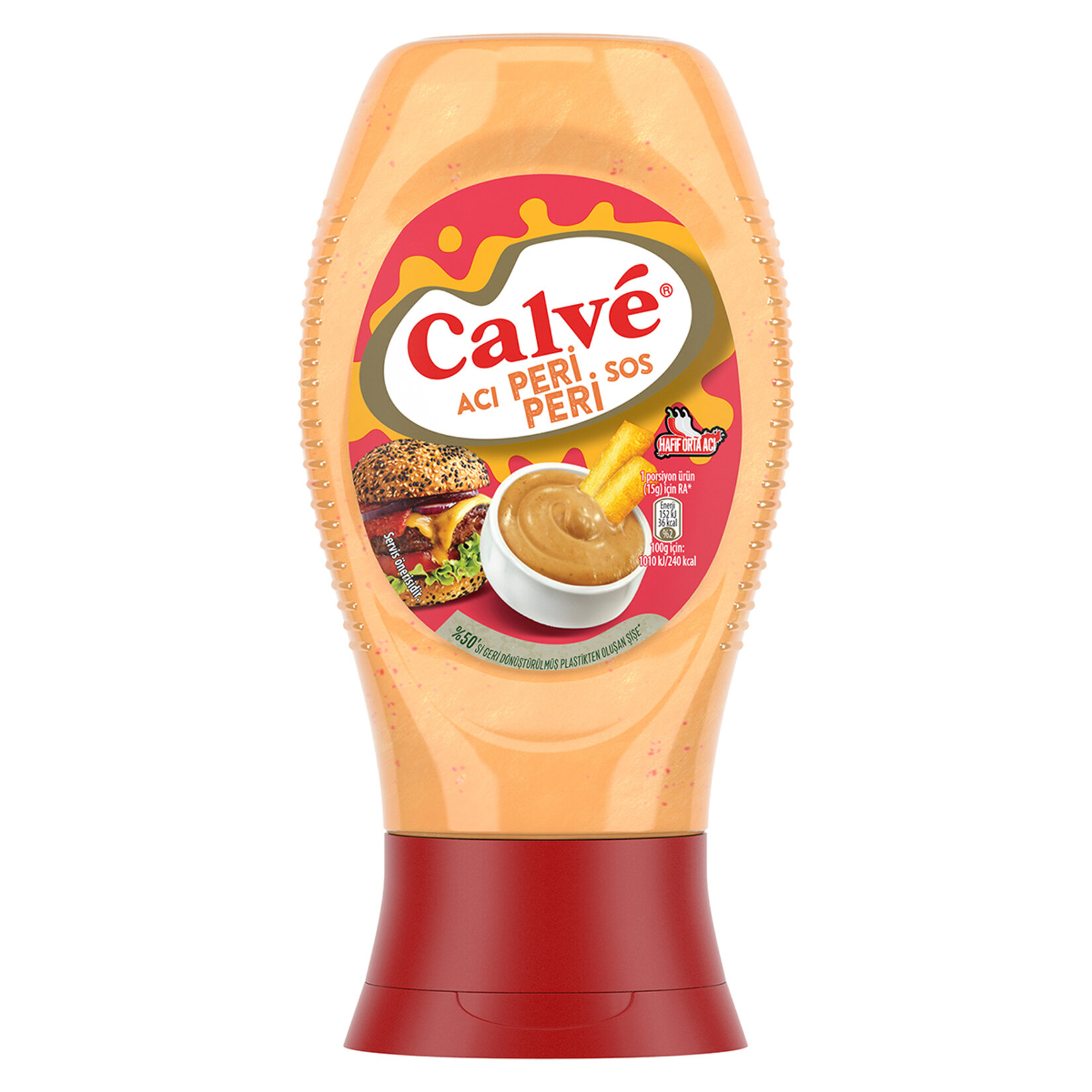 Calve Acı Peri Peri Sos 245 G