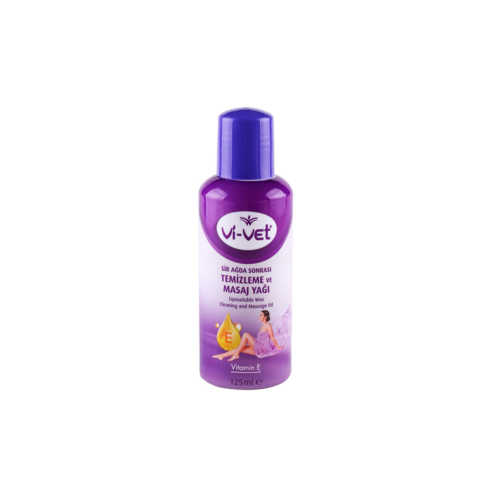 Vi-Vet Sir Ağda Temizleme ve Masaj Yağı E Vitamini 125 Ml
