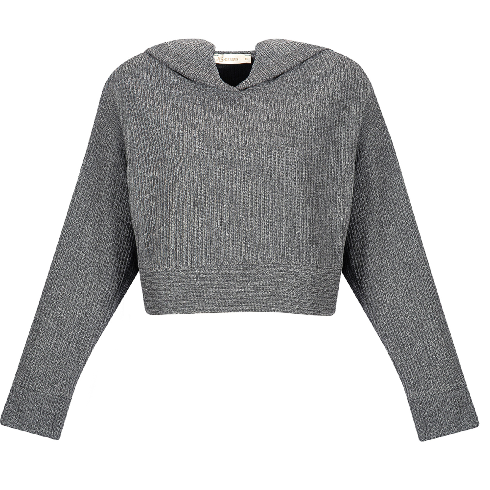 S-Design Kadın Sweat Puntalı Antrasit M