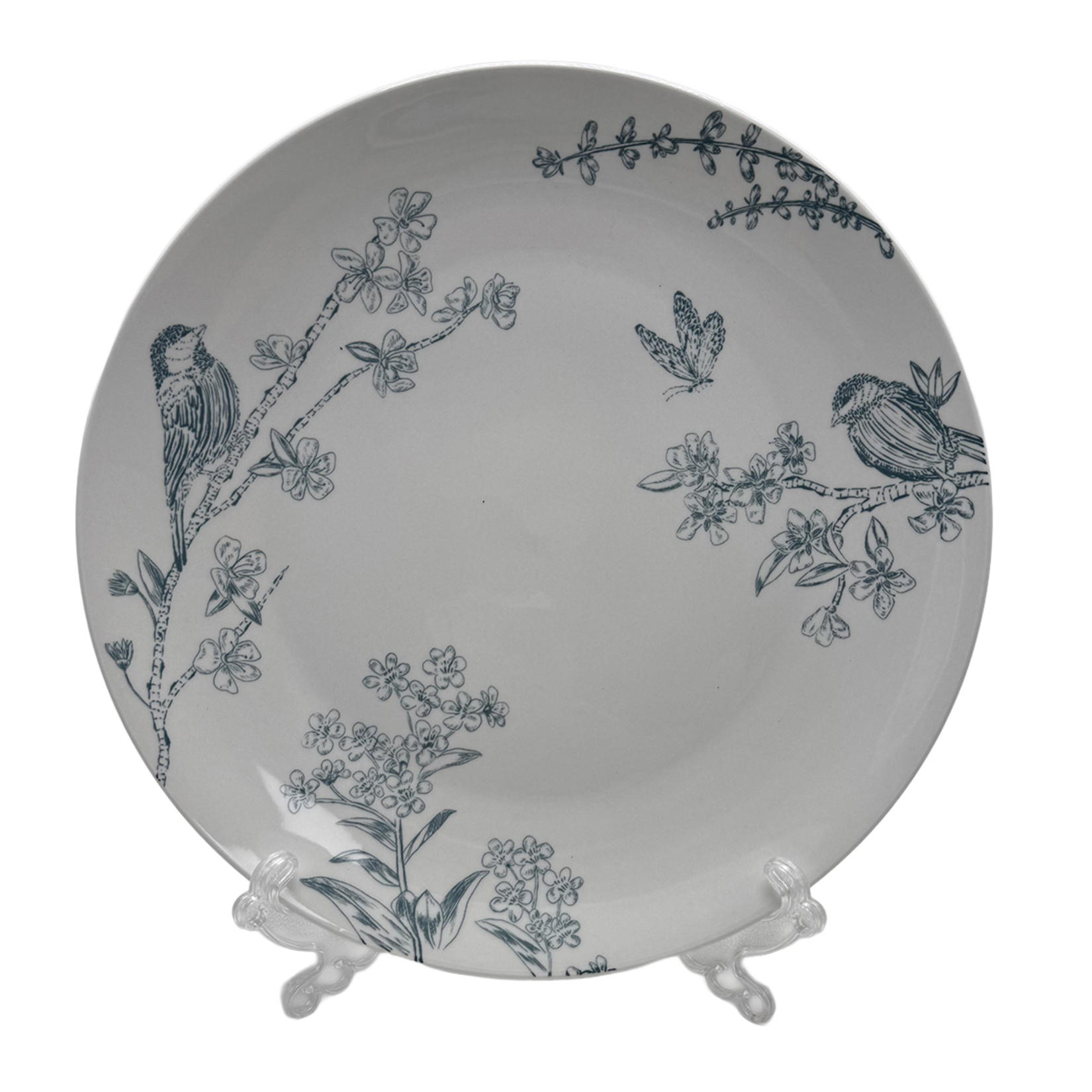 Touch Me Porselen Ocean Bird Servis Tabağı 27 Cm
