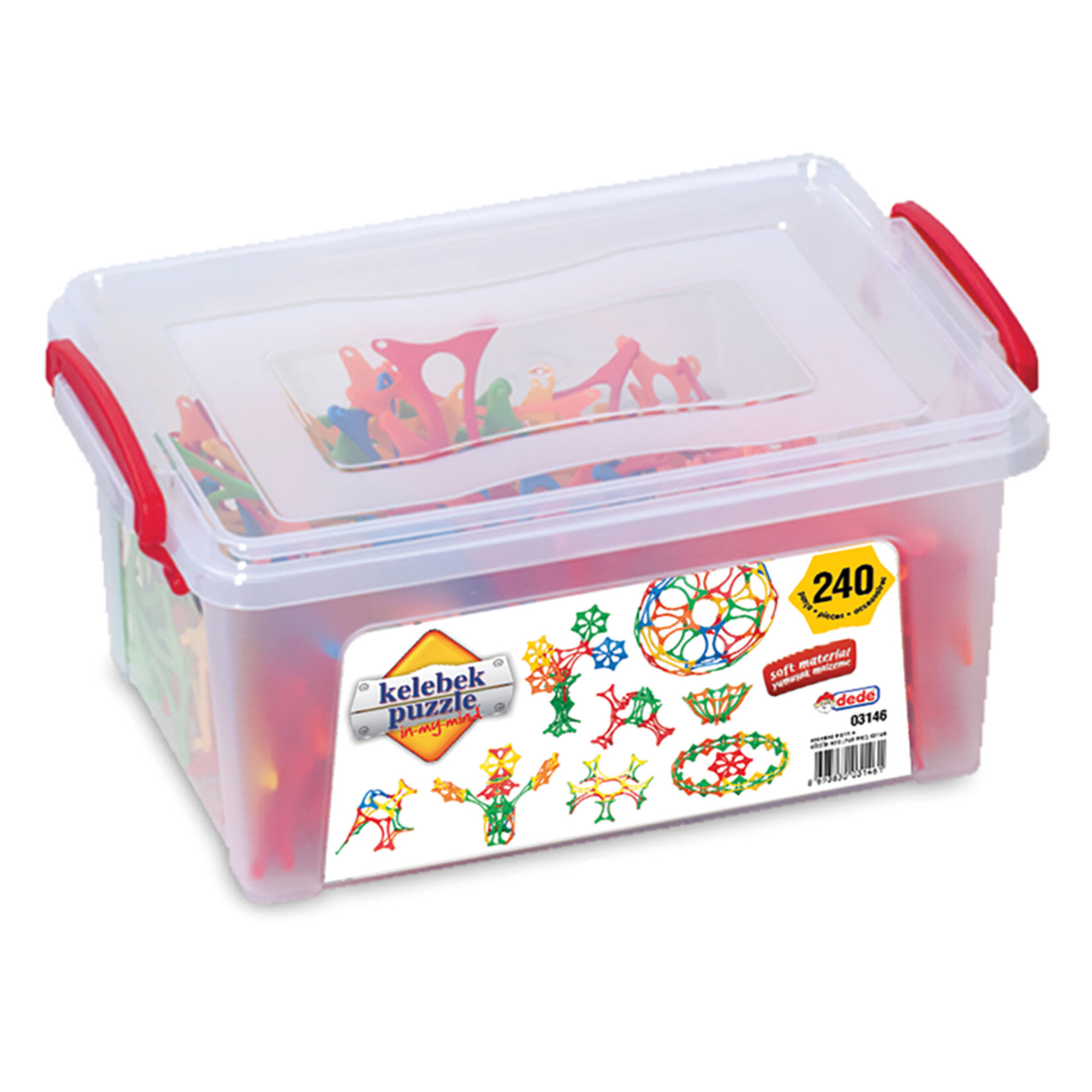 Dede Kelebek Puzzle Küçük Box (240 Parça)