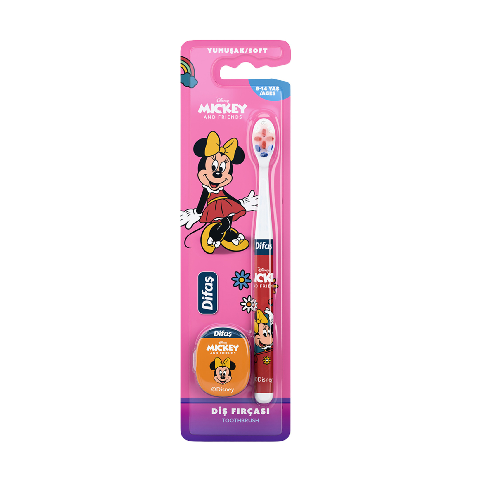 Difaş Minnie Mouse Diş Fırçası 8-14 Yaş