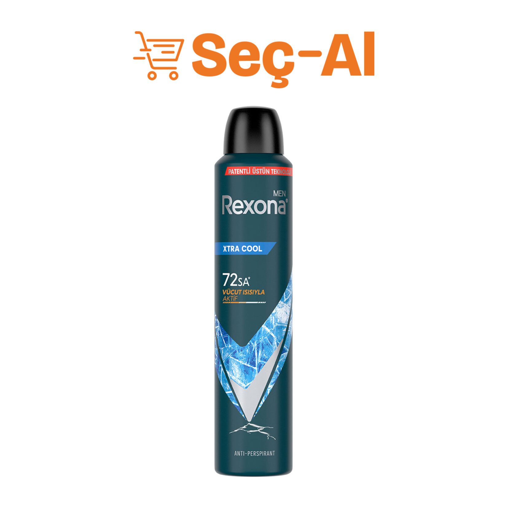 Rexona Men Erkek Sprey Deodorant Xtra Cool 200 ml