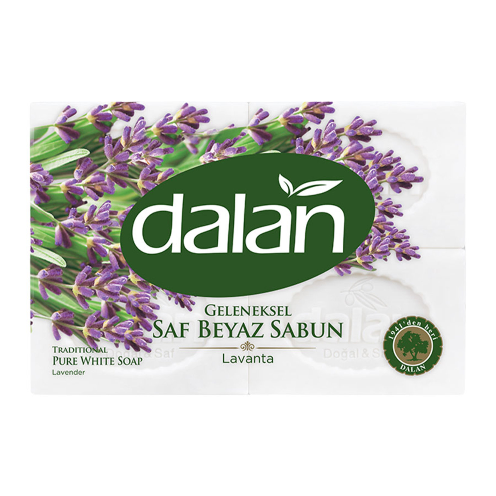 Dalan Banyo Sabunu Beyaz Lavanta  4X150 G