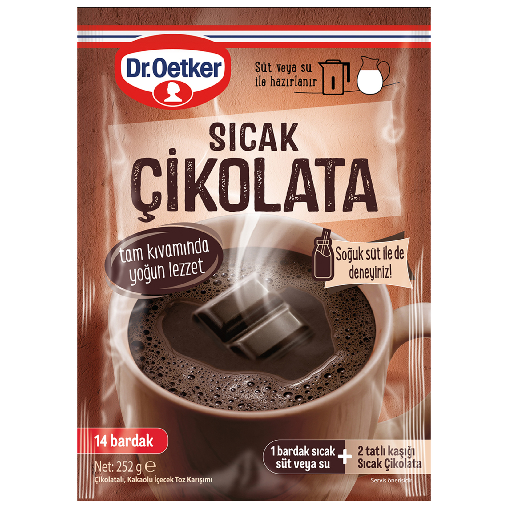 Dr.Oetker Sıcak Çikolata 252 G