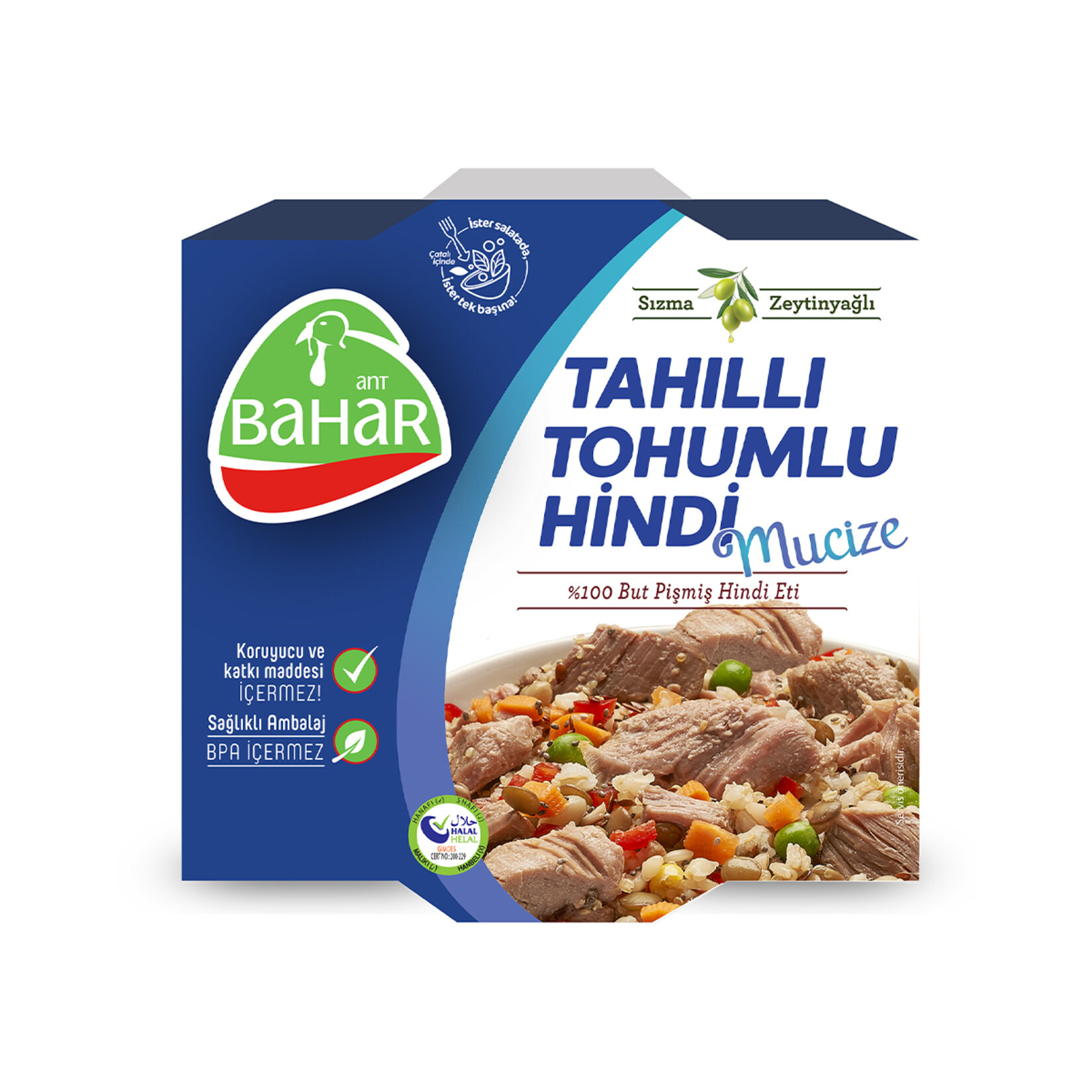 Ant Bahar Tahıllı Tohumlu Hindi Konserve 185 G