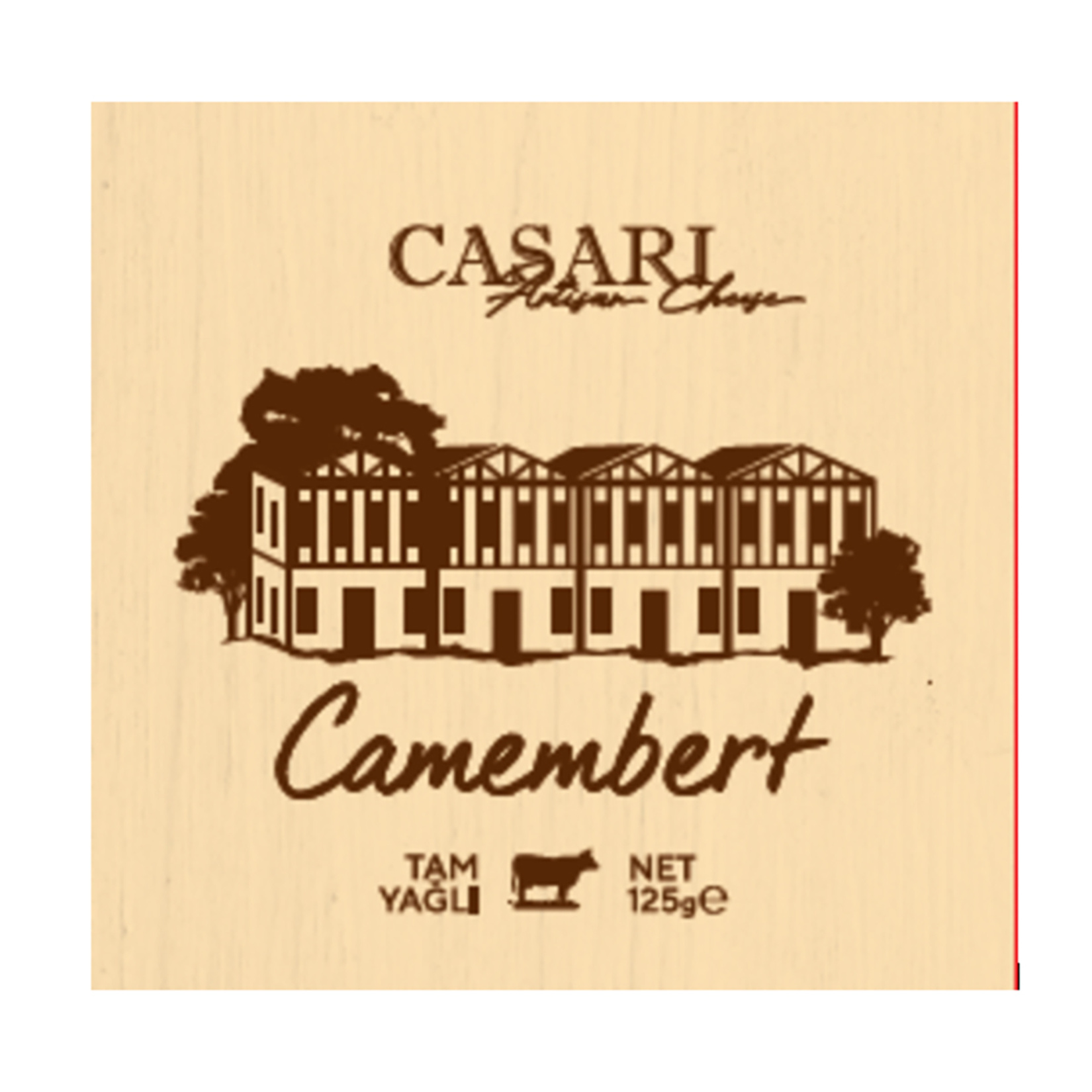 Casari Camembert Peyniri Teneke Kutu 125 G