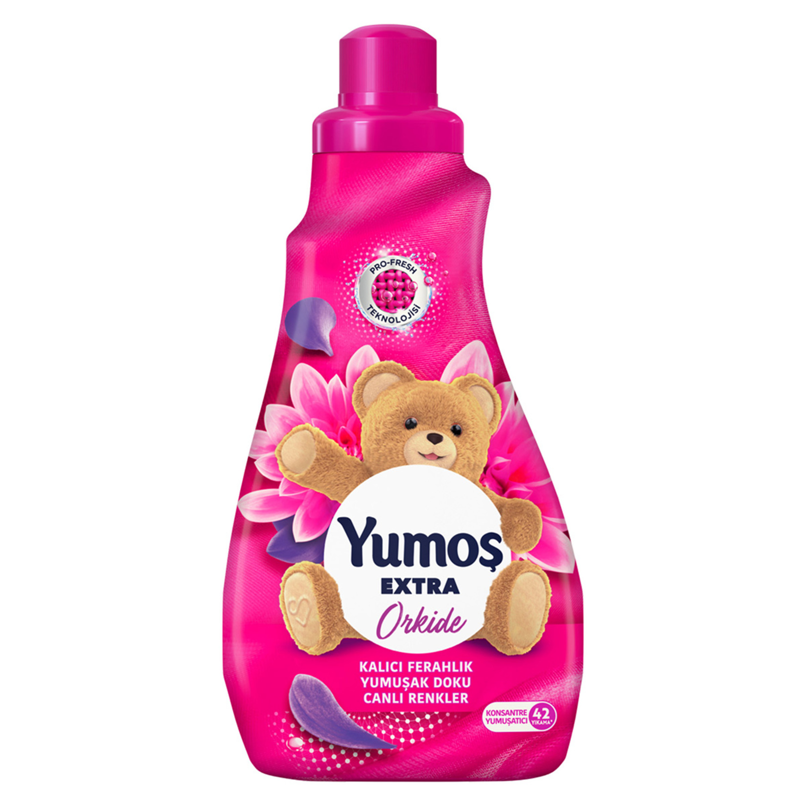 Yumoş Extra Konsantre Çamaşır Yumuşatıcı  Orkide 1008 ml 42 Yıkama