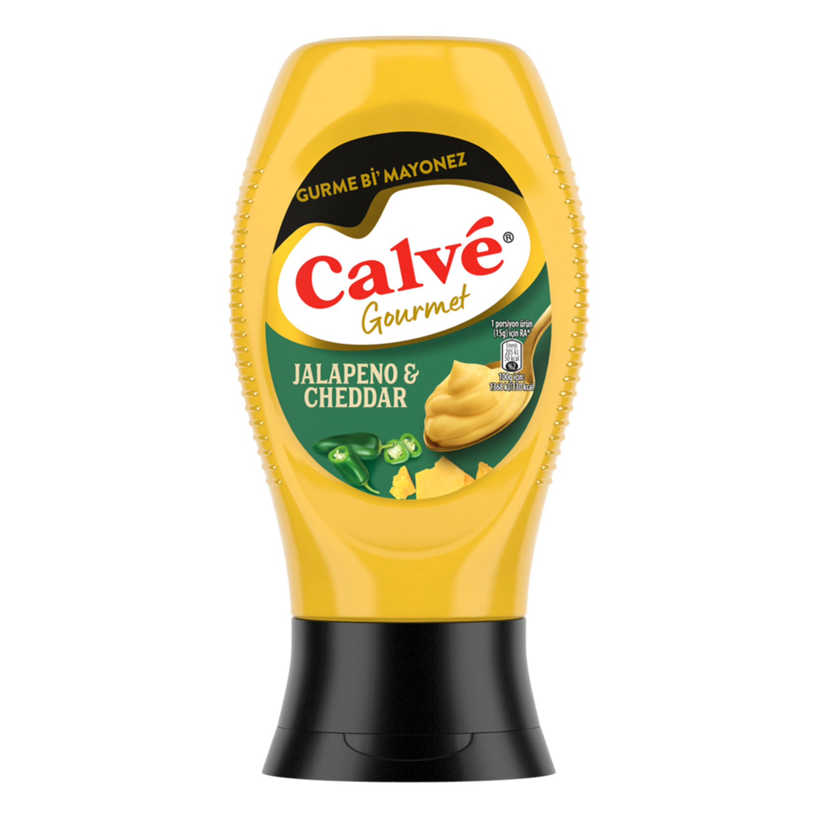 Calve Gurme Mayonez Jalapeno Cheddar 240 G