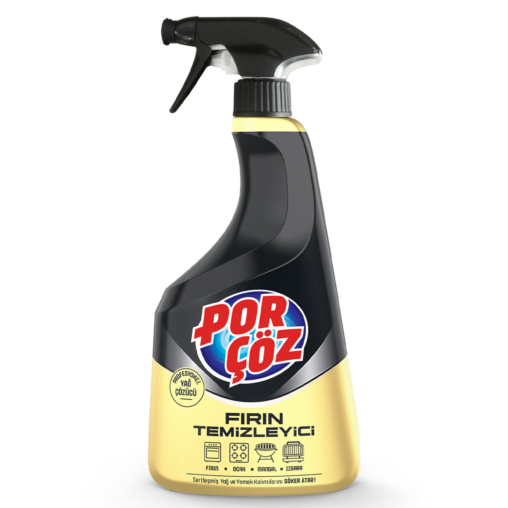 Porçöz Fırın Temizleyici Sprey 750 Ml